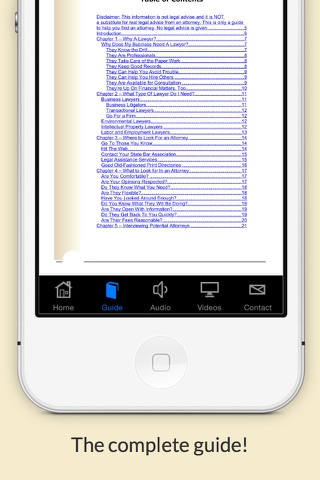 Acquire a Honest Attorney Pro screenshot 2