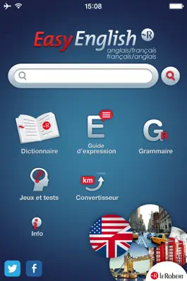 Game screenshot Le Robert Easy English : English for beginners : dictionary, grammar,  communication guide and quizzes, in a single app mod apk