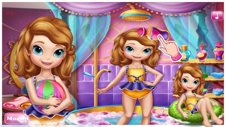 Baby Swimming Pool Game