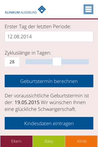Baby App Augsburg screenshot 2