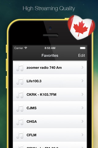 Radio Canada - Lite screenshot 2