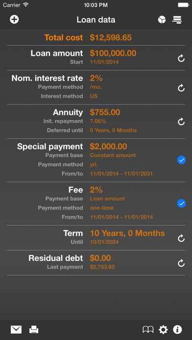 How to cancel & delete MobileLoan Calculator from iphone & ipad 1