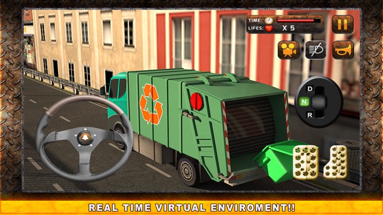 Dump Garbage Truck Simulator – Drive your real dumping machine & clean up the mess from giant city