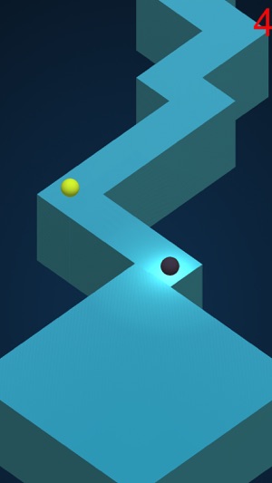 Make Ball on The Zig Zag Line Road(圖3)-速報App