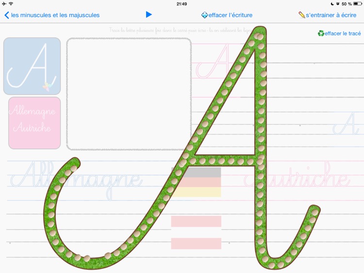 Ecriture moderne cursive à l'école : GS, CP, CE1 - minuscules et majuscules screenshot-4