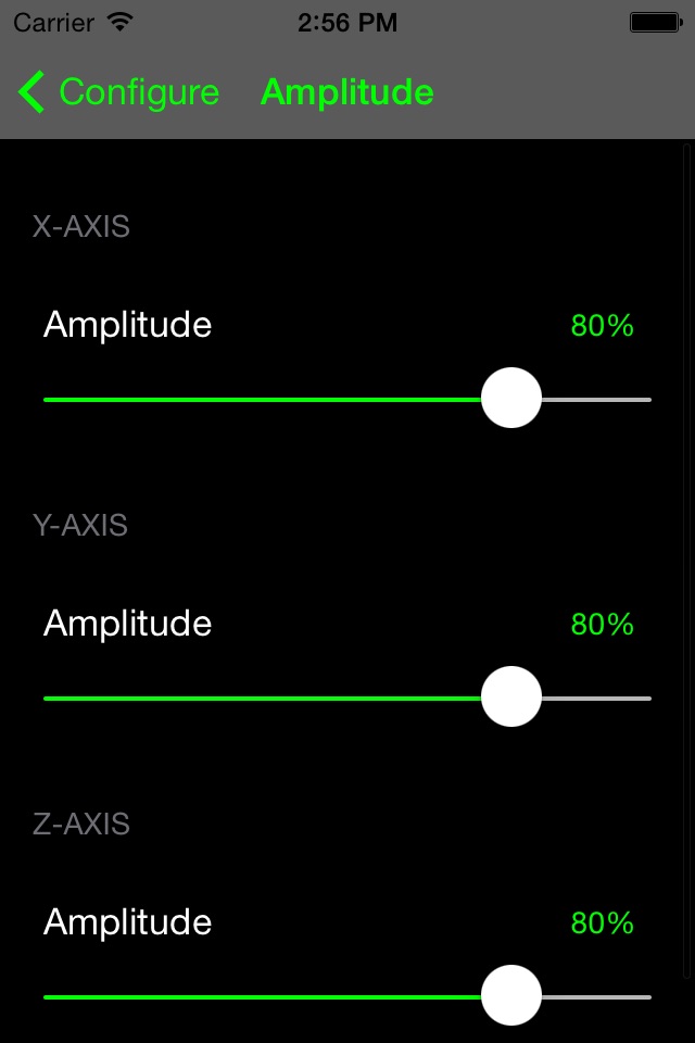 Theremin (Motion Sensors and Touch Screen) screenshot 4