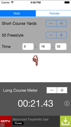 Swim Lap Time Converter(圖5)-速報App