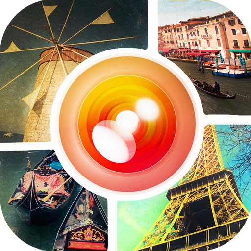 A Travel Photo Frame & Editor - Make Collage of Your Vacation FREE icon