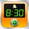 Simple but stunning alarm clock for your iPad