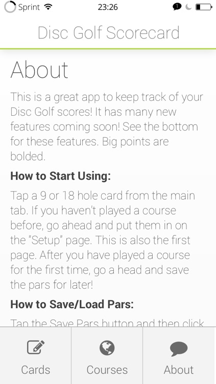 Score Card for Disc Golf screenshot-4