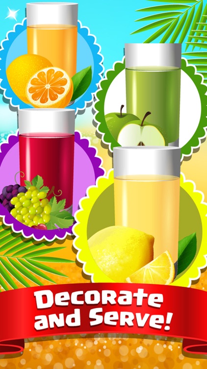 Frozen Lemonade Stand - Cold Juice Dessert Maker screenshot-3