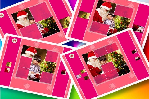 Children's Picture Jigsaw Puzzles 123 - Santa Claus - Christmas Tree and Gifts screenshot 4