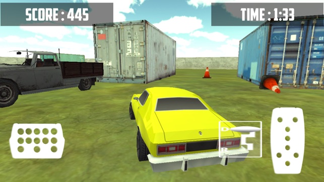 3D Muscle Car Off-Road Outlaw Drift Game