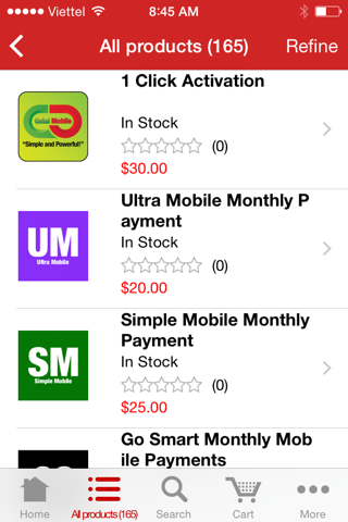 Catel Mobile Store App screenshot 2