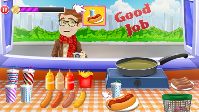 Hot Dog Scramble – Crazy chef cooking and a maker kitchen ga(圖2)-速報App