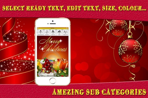 Make Christmas Greeting Cards screenshot 2