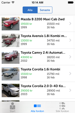 Global Auto Sales M AB screenshot 2