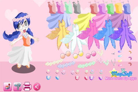 Twinkle Flower Princess DressUp screenshot 3
