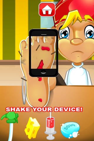 Scary Foot Injury - Boy's Clinic screenshot 3