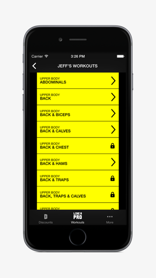 Like A Pro Bodybuilder FREE - Bodybuilding app & workout plans by IFBB Pro Jeff Longのおすすめ画像3