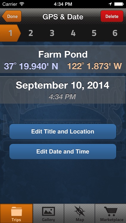 Strike King Fishing Log