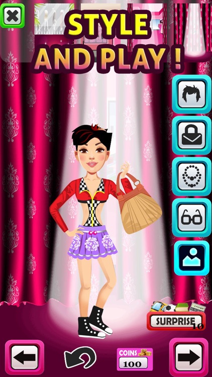 My Modern College Girl Fashion Boutique Mall Life Dress Up Game screenshot-4