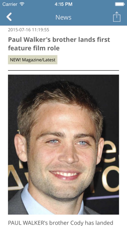 Celebrity News - Gossips, Fashion, Hollywood, TV Rumors screenshot-3