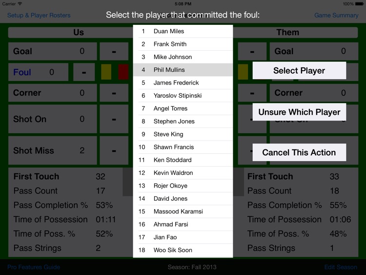 SoccerMeter Pro