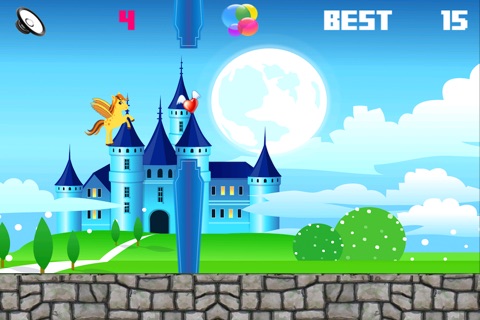 Unicorn Flying Maze - Magical Kingdom Glider Game Paid screenshot 4