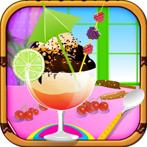 Smoothie Jellies With Ice Cream Icon