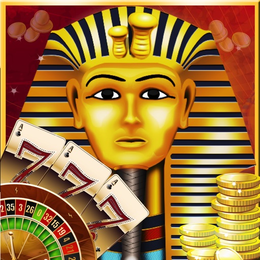 777 Pharaoh Egyptian Slots (Cleopatra Treasure Edition) - FREE Casino Jackpot Machine Icon