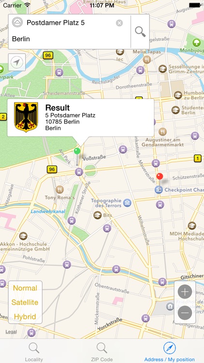 ZIP / Postal Codes Germany screenshot-3