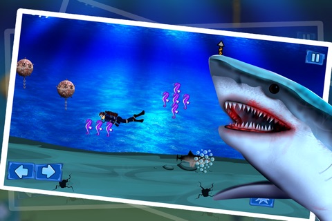 Shark Winter Emergency : The Ocean Underwater Fish Attack For Food - Free screenshot 4