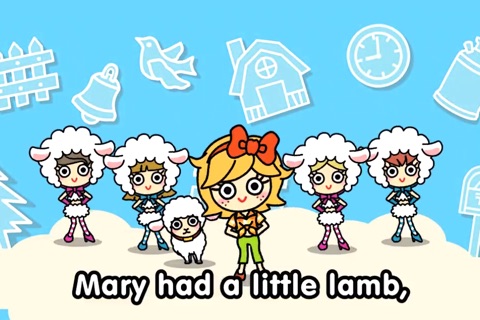 Mary had a little lamb (FREE) 　-Jajajajan Kids Song & Coloring picture book series screenshot 2