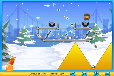 Penguin Shooting Gallery – Winter Wonderland Snowball Fight Paid screenshot 4