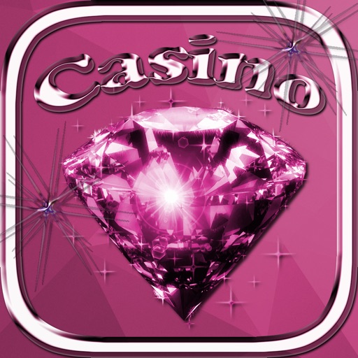 ```` 2015 ```` CASINO PINK SHINE - 5 Reel Slots , BlackJack , Roulette icon