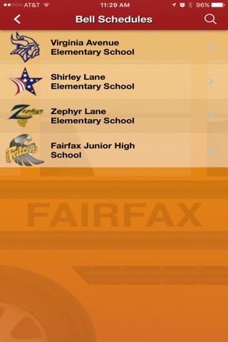 Fairfax School District screenshot 4