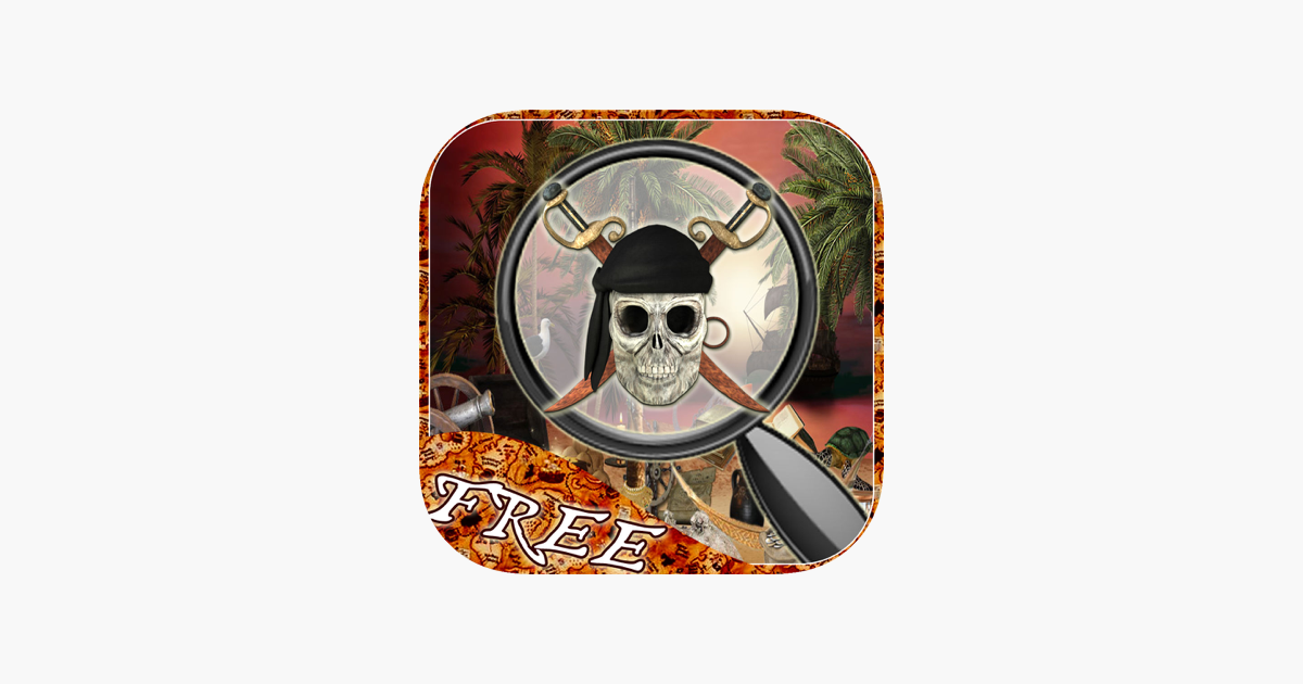 ‎Hidden Object Pirates Treasure Island en App Store