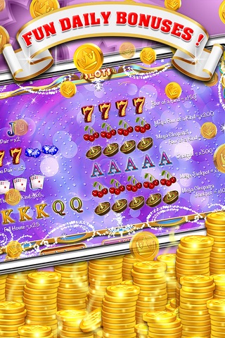 Triple Cherry Slots : Free 777 Slot Machine Game with Big Hit Jackpot screenshot 4