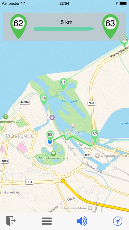 HikingTrail wandelknooppunten planner screenshot-0