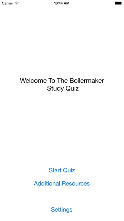 Boilermaker Study Quiz