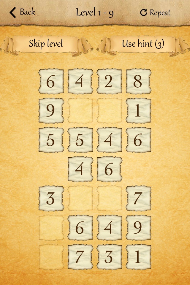 Numbers Game - doodle logic quiz. Addictive number match puzzle screenshot 4