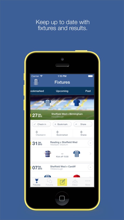 Fan App for Sheffield Wednesday FC