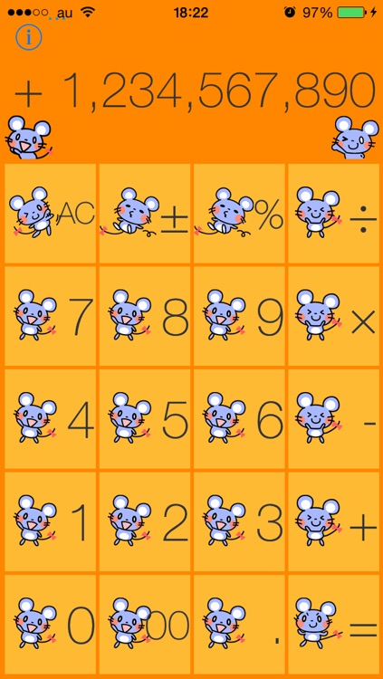 Cute mouse calculator screenshot-3