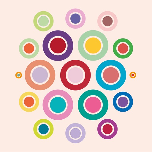 1 Action Color Fun: the dynamic matching game with candy colored rings icon