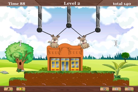 My Swinging Pet - Cute Dog Puzzle Game screenshot 4