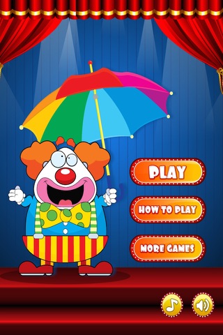 Ice Cream Rain Madness - Funny Clown Umbrella Adventure screenshot 3