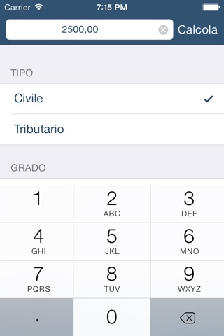 C.U. - Contributo Unificato screenshot 2