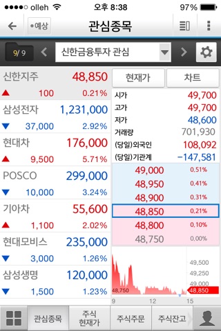 신한금융투자 S-lite mobile (종료예정 - 서비스통합) screenshot 3