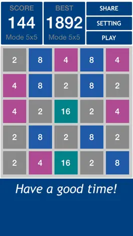 Game screenshot Num 2048 6x6 apk